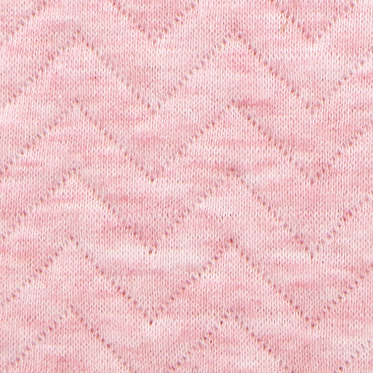 Wrapping blanket Chevron Pink Melange