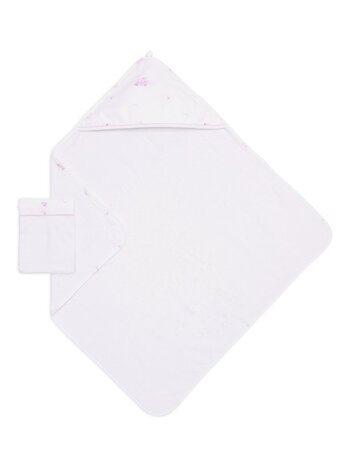 Cape de bain & gant de toilette