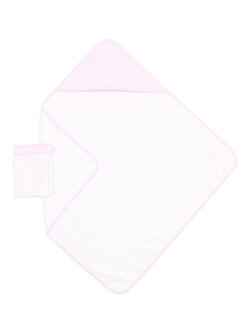 Hooded towel & washcloth