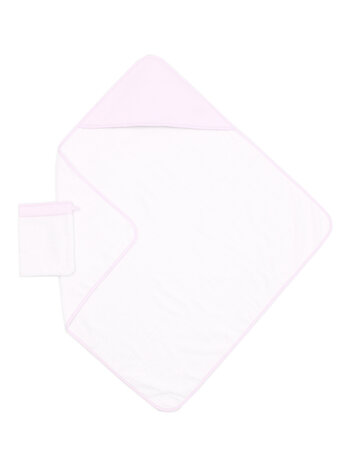 Cape de bain & gant de toilette