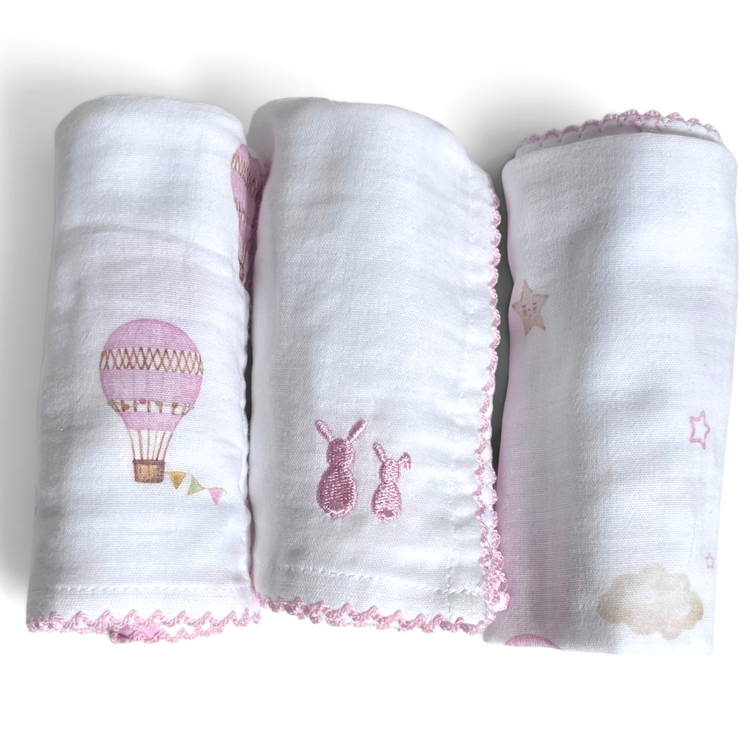 Hydrophilic cloths Little Voyager Pink