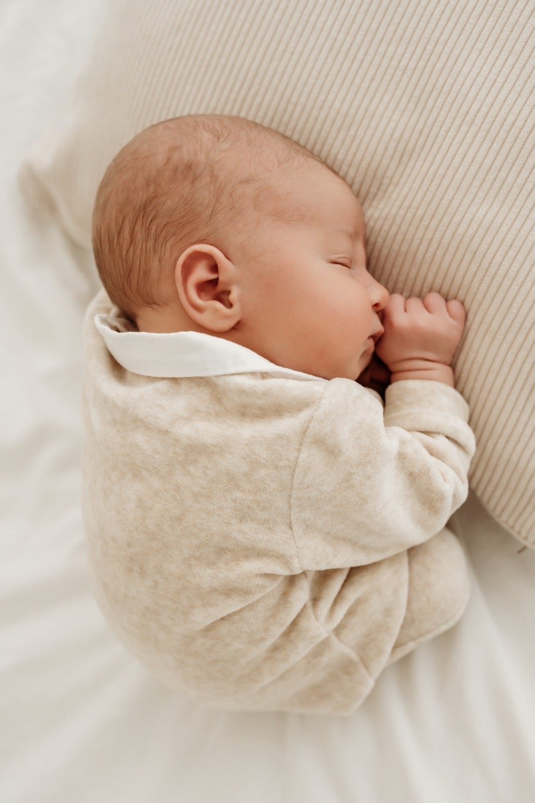 Combinaison Bébé Velours Sand