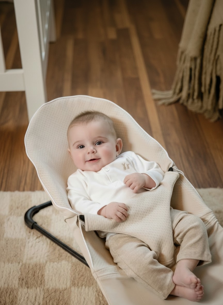 Ensemble bébé Luc rib Camel