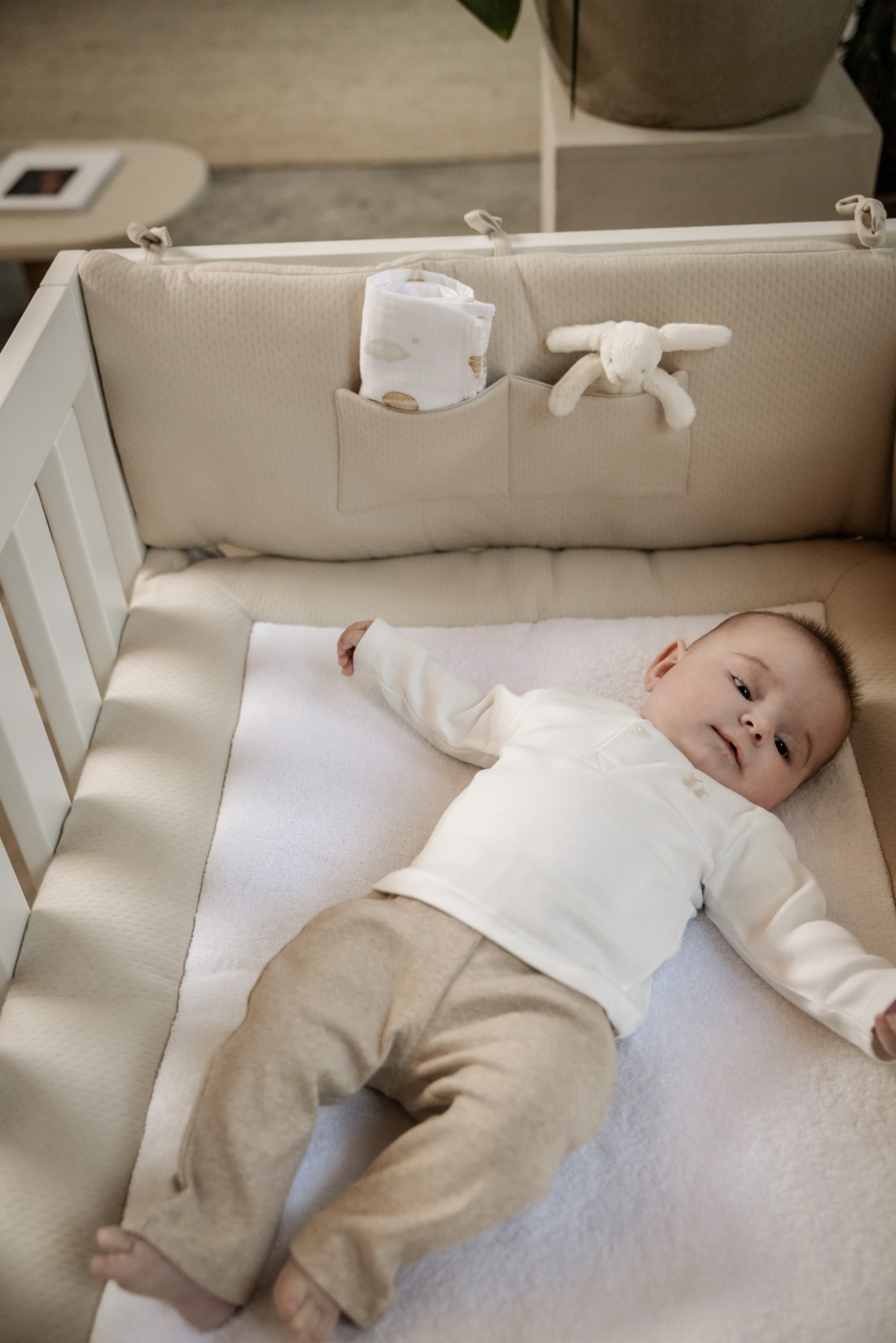 Ensemble bébé Luc rib Camel
