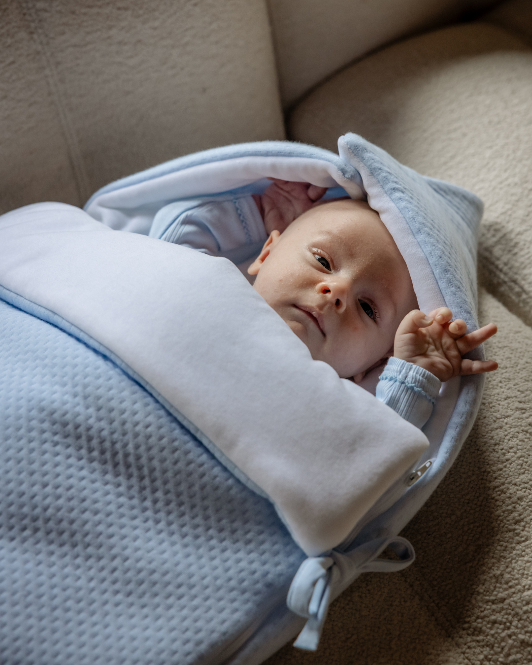 Nid d'ange bébé ceinture 3/5 points
