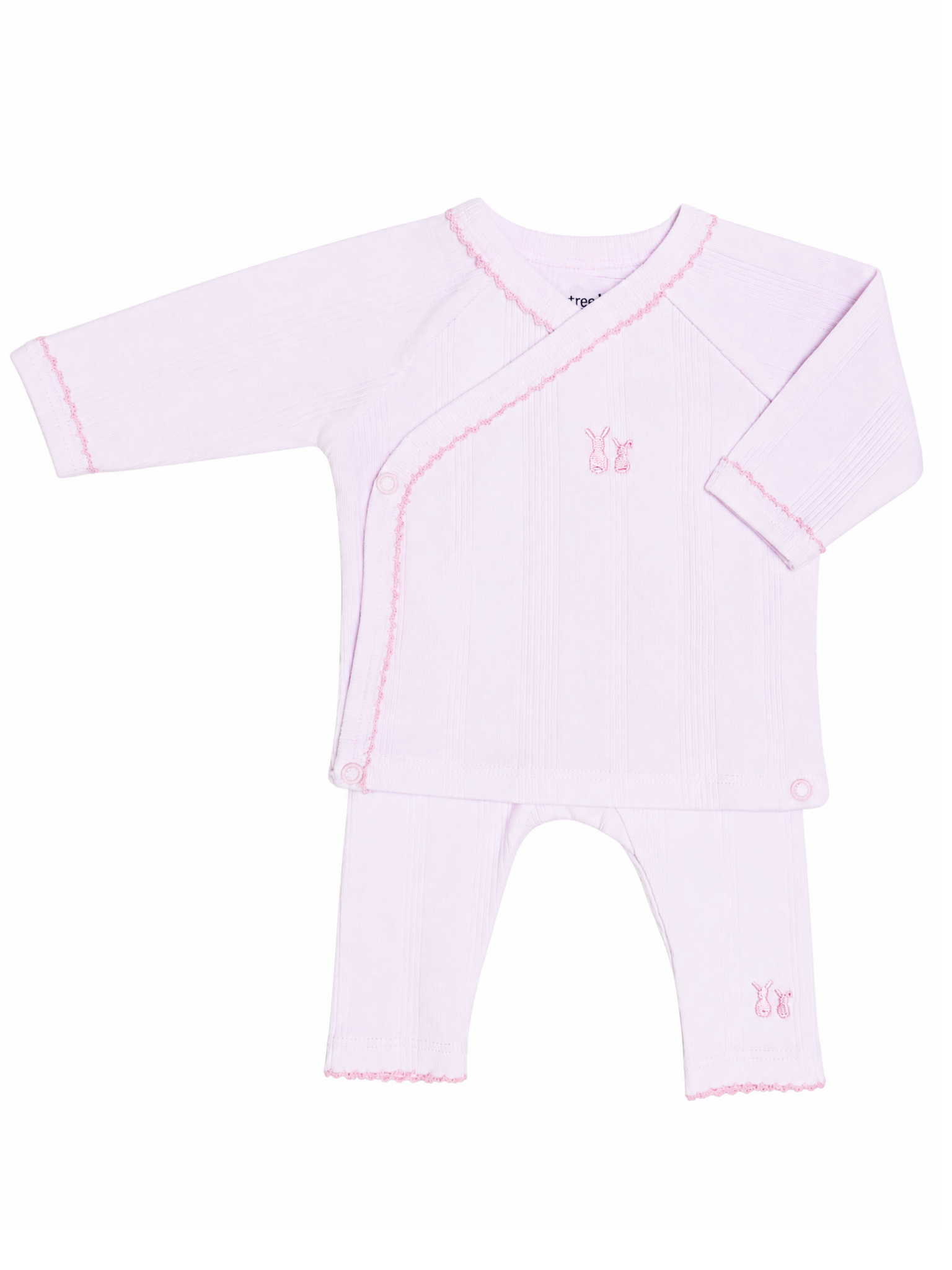 Ensemble Nouveau-né Teddy Rose