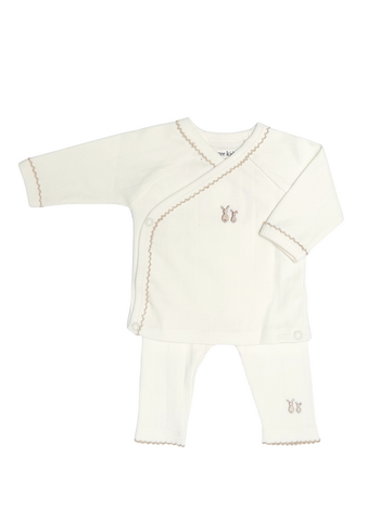 Teddy Newborn Set Crème