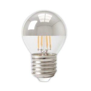 Calex Calex Spherical LED Mirror Kopspiegellamp Warm - E27 - 250 Lm - Zilver Calex Spherical LED Mirror Kopspiegellamp Warm - E27 - 250 Lm - Zilver