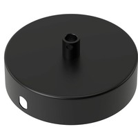 Calex Plafondkap Zwart – 1 Snoer