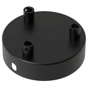Lightexpert Calex Plafondkap Zwart – 3 Snoeren Calex Plafondkap Zwart – 3 Snoeren