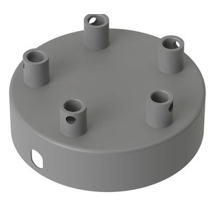 Lightexpert Calex Plafondkap Beton Grijs – 5 Snoeren Calex Plafondkap Beton Grijs – 5 Snoeren