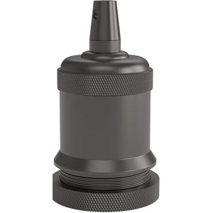Lightexpert Calex Lamphouder E27 – Ø50mm – H71mm - Parel-Zwart Calex Lamphouder E27 – Ø50mm – H71mm - Parel-Zwart