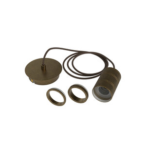 Calex Calex Cord Set E27 - 2 Meter - Brons Calex Cord Set E27 - 2 Meter - Brons