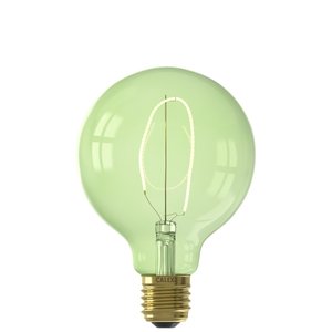 Calex Calex Nora G95 - Ø95 - E27 - 130 Lumen – Groen Calex Nora G95 - Ø95 - E27 - 130 Lumen – Groen