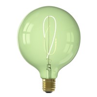 Calex Nora G125 - Ø125 - E27 - 130 Lumen – Groen Calex Calex Nora G125 - Ø125 - E27 - 130 Lumen – Groen