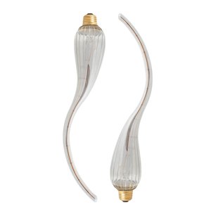 Calex Calex Lamda LED Lamp Ø45 - E27 - 60 Lumen - Titanium - 2 Stuks Calex Lamda LED Lamp Ø45 - E27 - 60 Lumen - Titanium - 2 Stuks