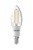 Calex candle LED Lamp Filament - E14 - 470 Lm - Zilver