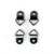 Ophang ringetjes voor LED Panelen (4 stuks)
