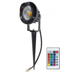 LED Prikspot 9W - IP65 - RGB - Geïntegreerd LED