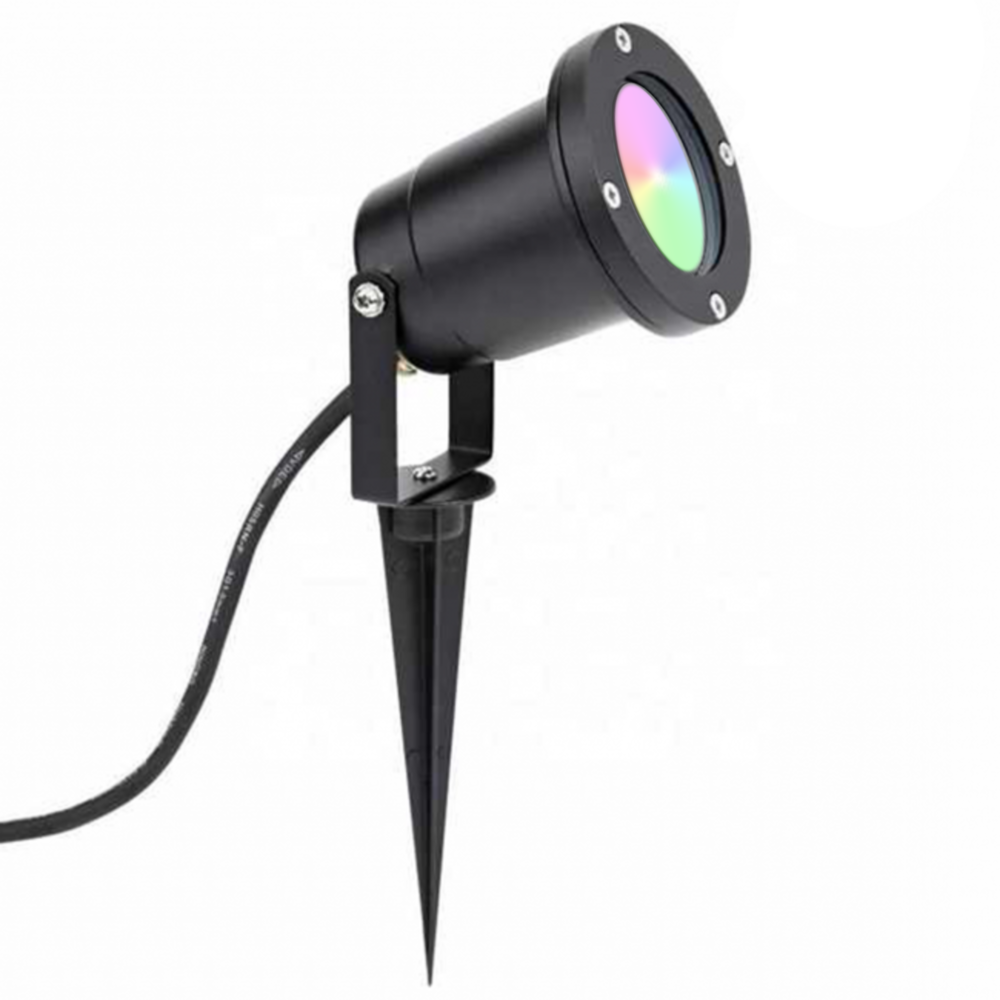 Ledvion Smart LED Prikspot - IP65 - 4,9W - RGB+CCT - 1 Meter Kabel - Aluminium