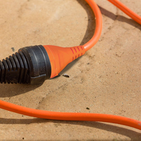 Verlengsnoer voor Buiten - incl. Oprolhaspel – 30 Meter – IP44 V-TAC Verlengsnoer voor Buiten - incl. Oprolhaspel – 30 Meter – IP44