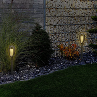 LED Tuinfakkel Solar - Vlammeneffect & Schemerschakelaar - 50CM V-TAC LED Tuinfakkel Solar - Vlammeneffect & Schemerschakelaar - 50CM
