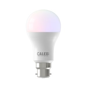 Calex Calex Smart Lamp RGB + CCT - B22 - 9.4W - 806 Lumen - 2200 - 4000K Calex Smart Lamp RGB + CCT - B22 - 9.4W - 806 Lumen - 2200 - 4000K