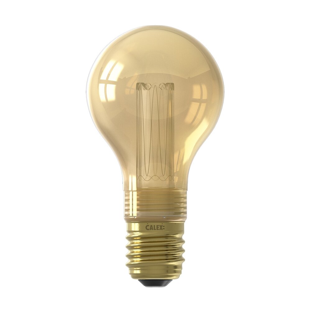 Calex Calex Standaard LED Lamp - E27 - 120 Lumen - Gold