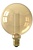 Calex Globe LED Lamp G125 - E27 - 3,5W - Goud - Dimbaar