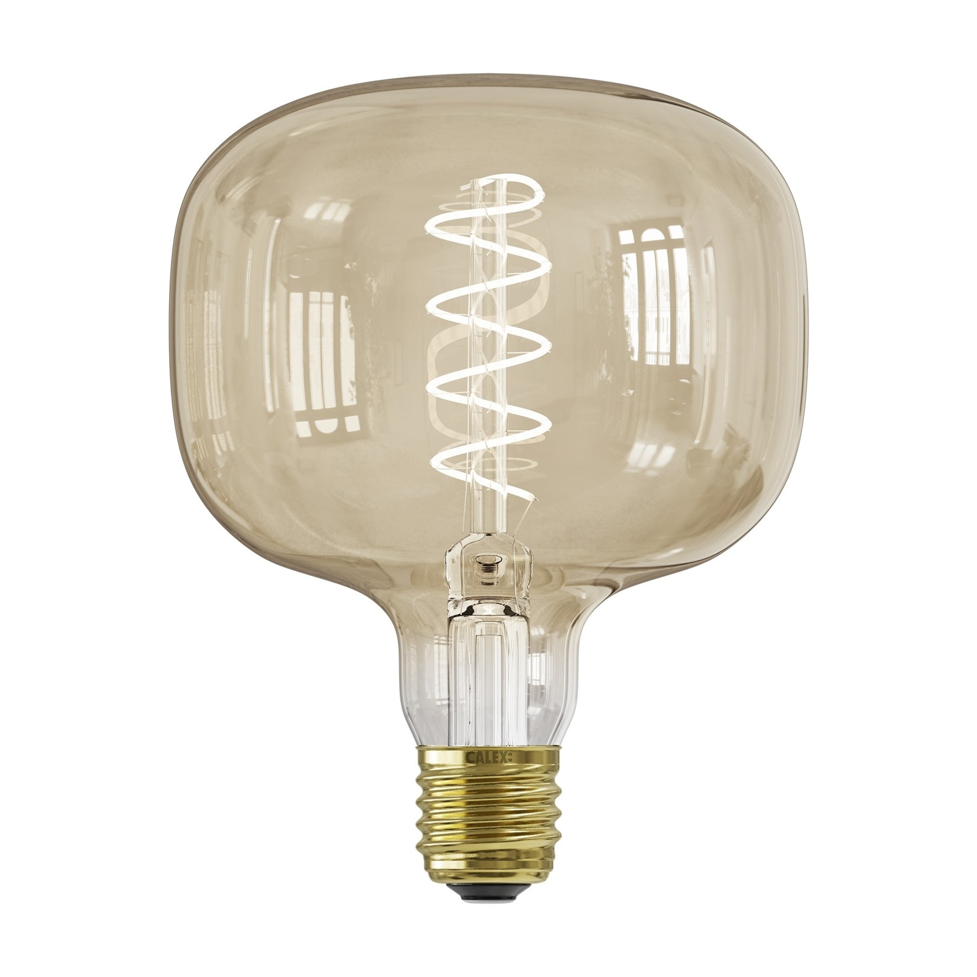 Gedetailleerd Snoep zegen Calex Rondo Amber LED Lamp - E27 - 200 Lm - Lightexpert.nl