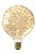 Calex Stars Globe G125 LED Lamp - E27 - 1,5W - 50 Lumen - 3000K - Goud Finish