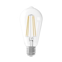 Calex Calex Rustic LED Lamp Warm - E27 - 470 Lm - Clear