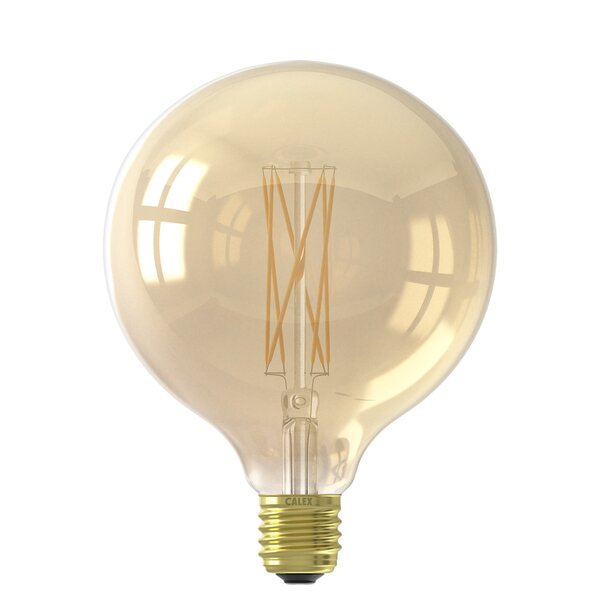 Calex Calex Globe LED Lamp Warm Ø125 - E27 - 470 Lm - Goud