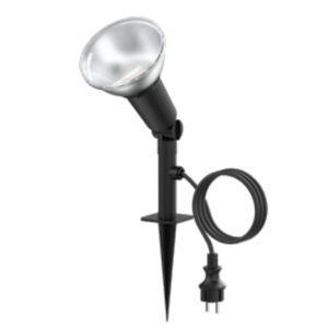 Calex Calex Prikspot Zwart - IP44 - E27 Fitting Calex Prikspot Zwart - IP44 - E27 Fitting