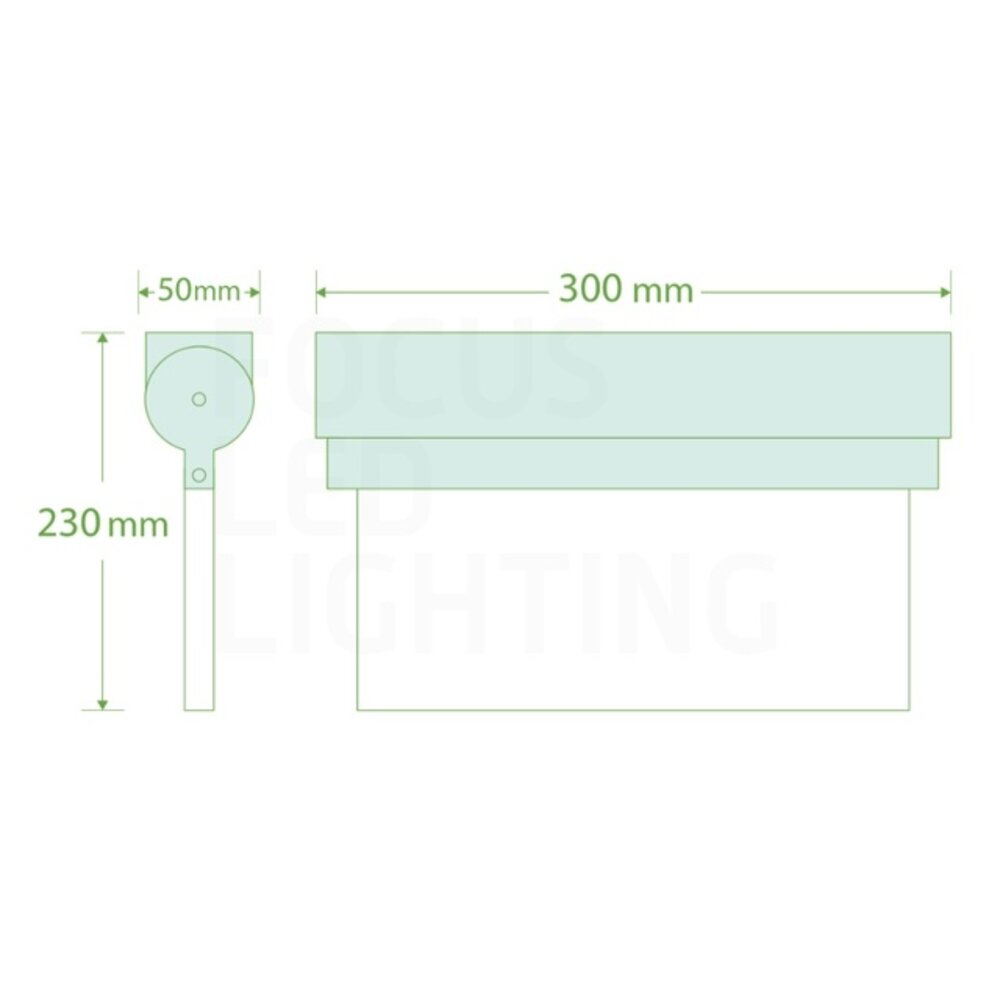 Lightexpert LED Noodverlichting Opbouw - Kantelbaar - inclusief testknop - 2W