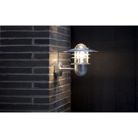 Wandlamp Buiten Gegalvaniseerd - E27 Fitting IP54 - Agger Nordlux Wandlamp Buiten Gegalvaniseerd - E27 Fitting IP54 - Agger