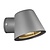 Wandlamp Buiten Grijs - IP44 GU10 Fitting - Aleria