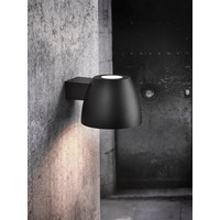 Nordlux LED Wandlamp Buiten Zwart-  E27 Fitting - Bell