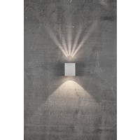 LED Wandlamp Buiten Tweezijdig Wit - 2700K - 2x6Watt LED - Canto Kubi 2 Nordlux LED Wandlamp Buiten Tweezijdig Wit - 2700K - 2x6Watt LED - Canto Kubi 2