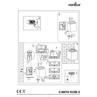 LED Wandlamp Buiten Tweezijdig Roestvrijstaal - 2700K - 2x6Watt LED - Canto Kubi 2 Nordlux LED Wandlamp Buiten Tweezijdig Roestvrijstaal - 2700K - 2x6Watt LED - Canto Kubi 2