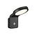 LED Wandlamp Buiten Zwart - 10W LED IP44 - Marina Flatline Pir Sensor