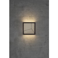 LED Wandlamp Buiten Zwart - 10Watt LED IP44 -Maze Straight Nordlux LED Wandlamp Buiten Zwart - 10Watt LED IP44 -Maze Straight