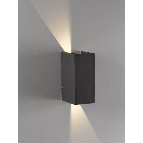 Nordlux LED Wandlamp Buiten Tweezijdig Zwart - 3W LED  IP54 - Norma