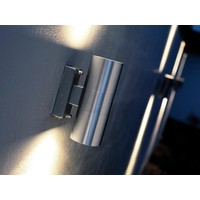 Nordlux Wandlamp Buiten Tweezijdig Roestvrijstaal - GU10 Fitting - IP54 - Tin