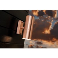Wandlamp Buiten Tweezijdig Koper - GU10 Fitting - IP54 - Tin Nordlux Wandlamp Buiten Tweezijdig Koper - GU10 Fitting - IP54 - Tin