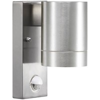 Wandlamp Buiten Eenzijdig - Aluminium - GU10 Fitting - IP54 - Tin Maxi Sensor Nordlux Wandlamp Buiten Eenzijdig - Aluminium - GU10 Fitting - IP54 - Tin Maxi Sensor