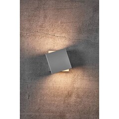 Wandlamp Buiten Wit - 2700K - IP54 - 13W - Turn