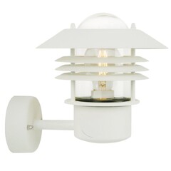 Wandlamp Buiten Wit - E27 Fitting - IP54 - Vejers