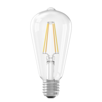 LEDNIFY WiZ Connected Smart LED Filament Rustic Clear - E27 - 6W - 806LM - 2200K-5500K Lednify LEDNIFY WiZ Connected Smart LED Filament Rustic Clear - E27 - 6W - 806LM - 2200K-5500K