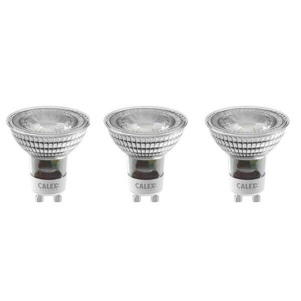Calex Calex LED Reflector Lamp Ø50 - GU10  - 230 Lm - 3 stuks